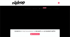 Desktop Screenshot of nijdrop.be